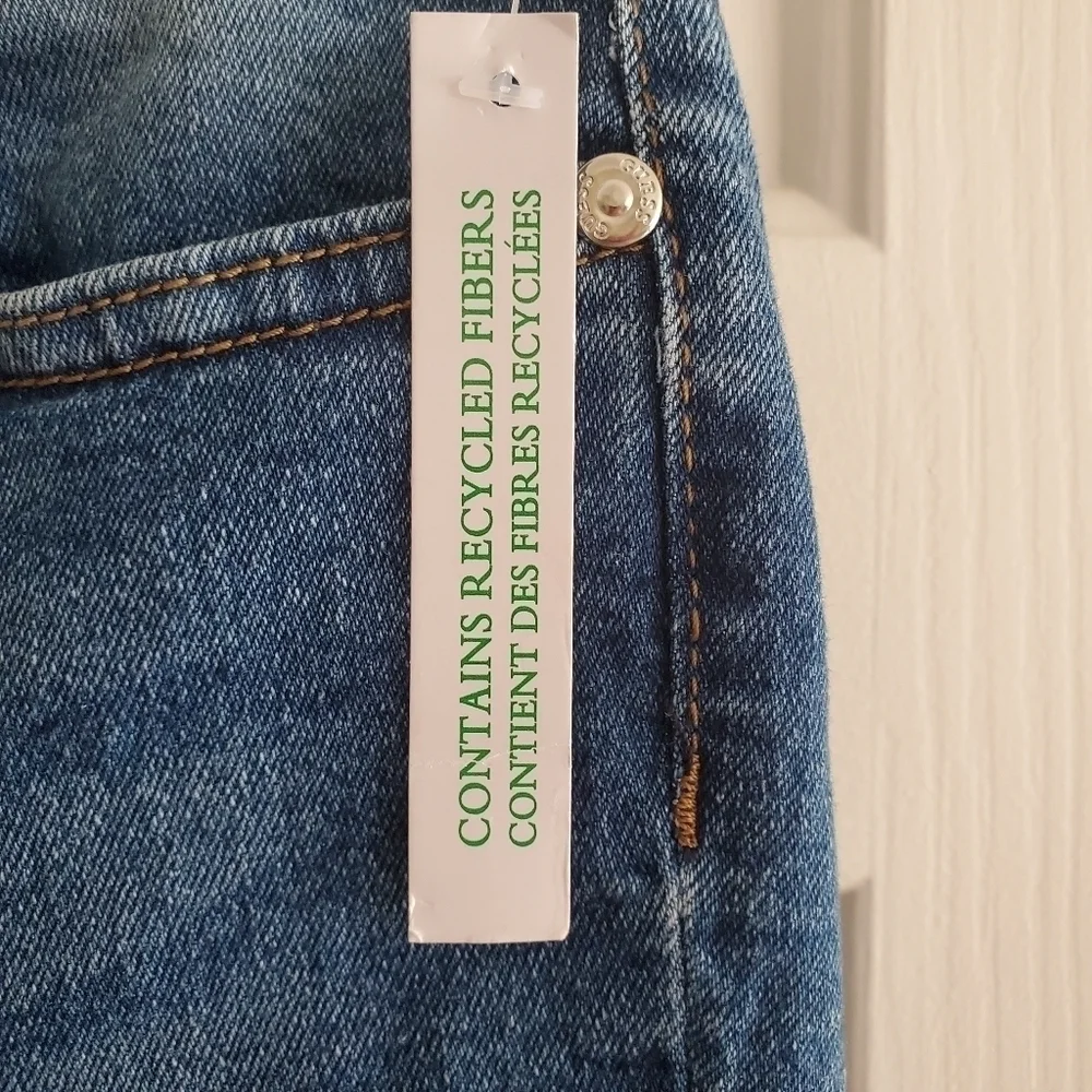 Guess Mid Rise Skinny Stretch Tamara Jeans size 24 in Dark wash - Picture 6 of 7